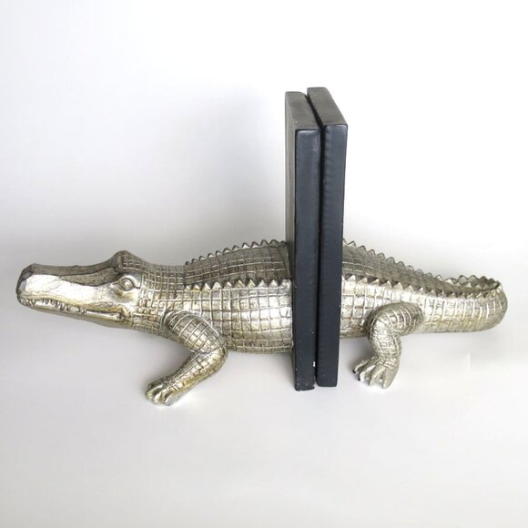 Alligator / Crocodile Bookends - Picture 1 of 9